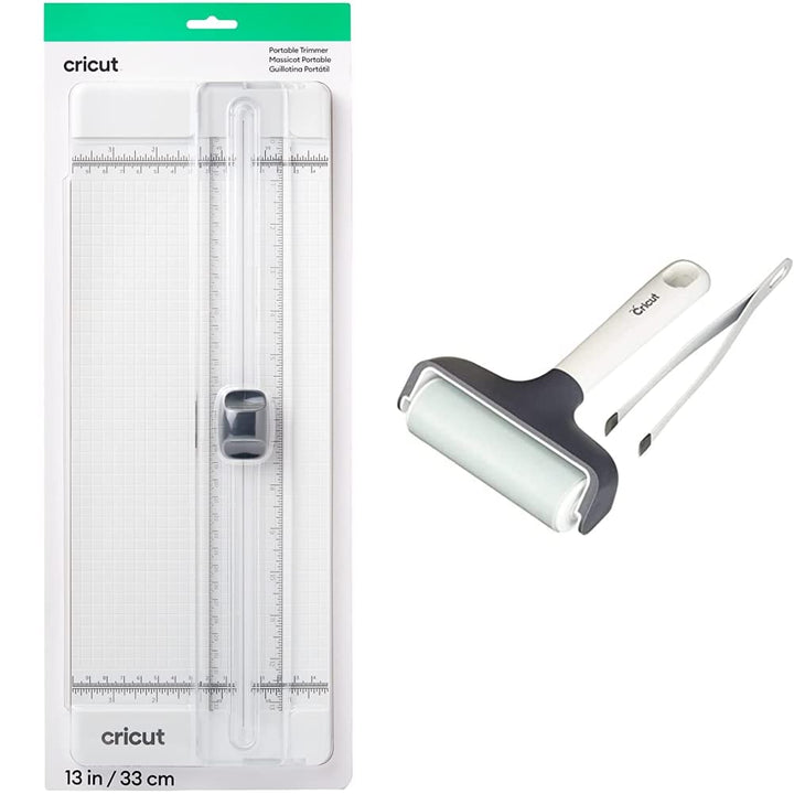 Cricut 2008761 Portable Trimmer | 33cm (13") & Unbekannt Applikator und Entferner Set, 0, One Size B