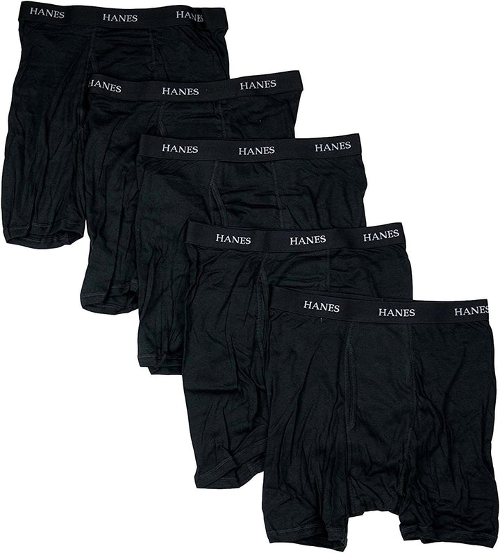 Hanes Herren Tagless Boxershorts mit Stoffbezogenem Bund – Mehrere Packungen Erhältlich Retroshorts