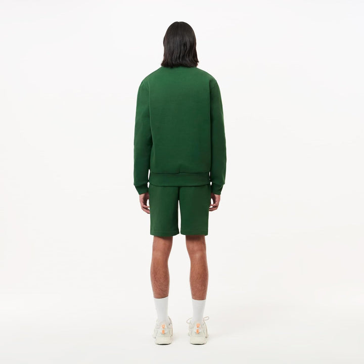Lacoste Herren Kurze Trainingshose GH9627, Männer Sportshorts,Freizeithose,Regular Fit XL Grün, XL G
