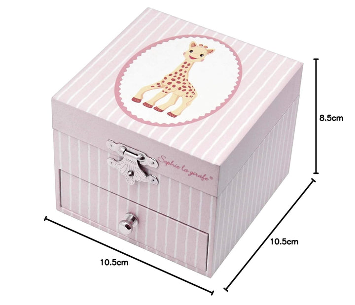 Trousselier - Sophie Die Giraffe - Musikschmuckdose - - Spieluhr - Ideales Geschenk für junge Mädche