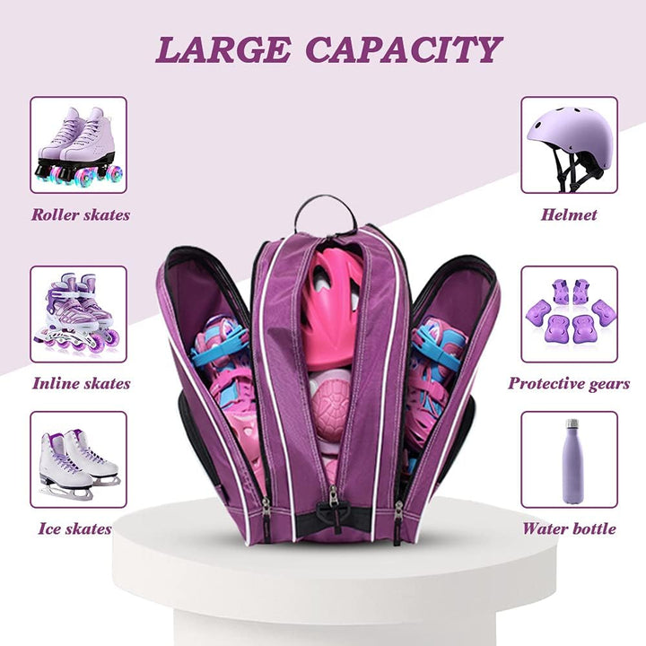 Inliner Tasche, Skischuhtasche Kinder, Rollschuhe Tasche, Tasche für Inliner, Eislauf Inliner Tasche
