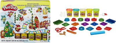 Play-Doh – b21999 – Modeling Compound Spielzeug – Weihnachts Adventskalender – Beinhaltet 5 Farbe Tu