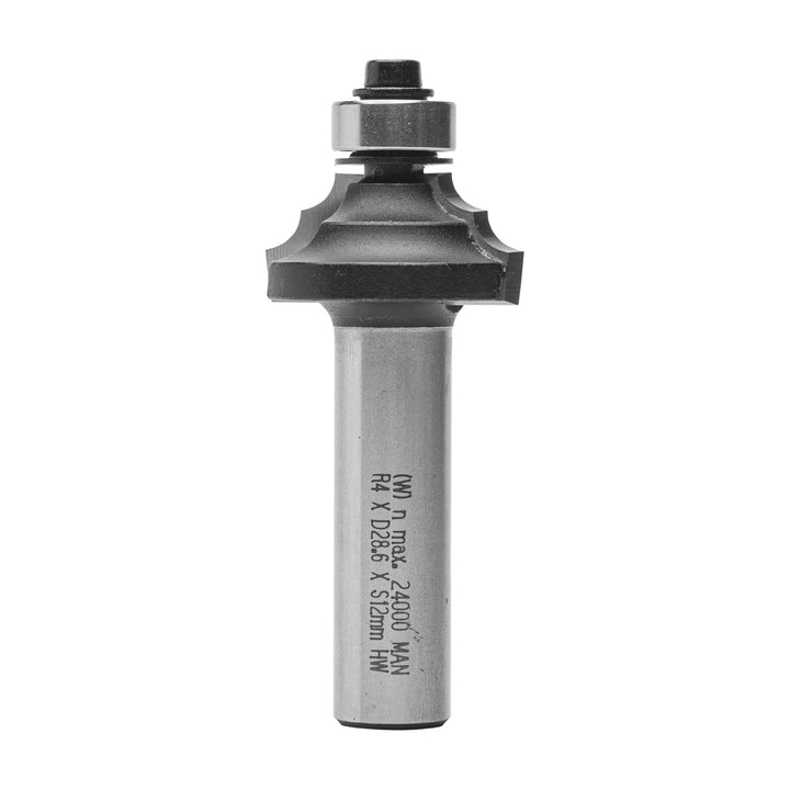ENT 14520 Doppelradienfräser HW, Schaft (S) 12 mm, Durchmesser (D) 28,6 mm, NL 12,7 mm, R 4 mm, SL 4