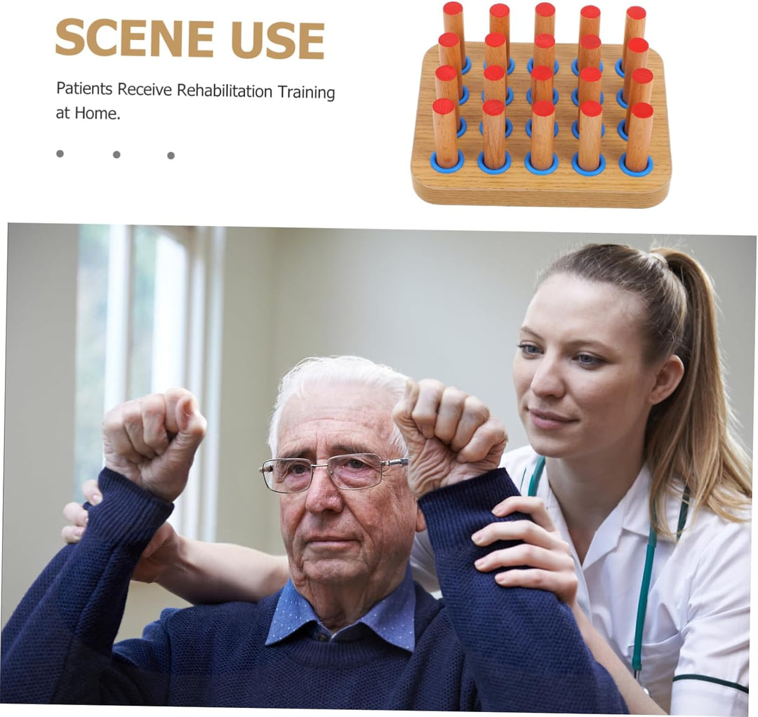 Fingertrainer Steckbrett Handtrainer Für Die Therapie Unterarm Griffstärker Handtherapie Tools Übung