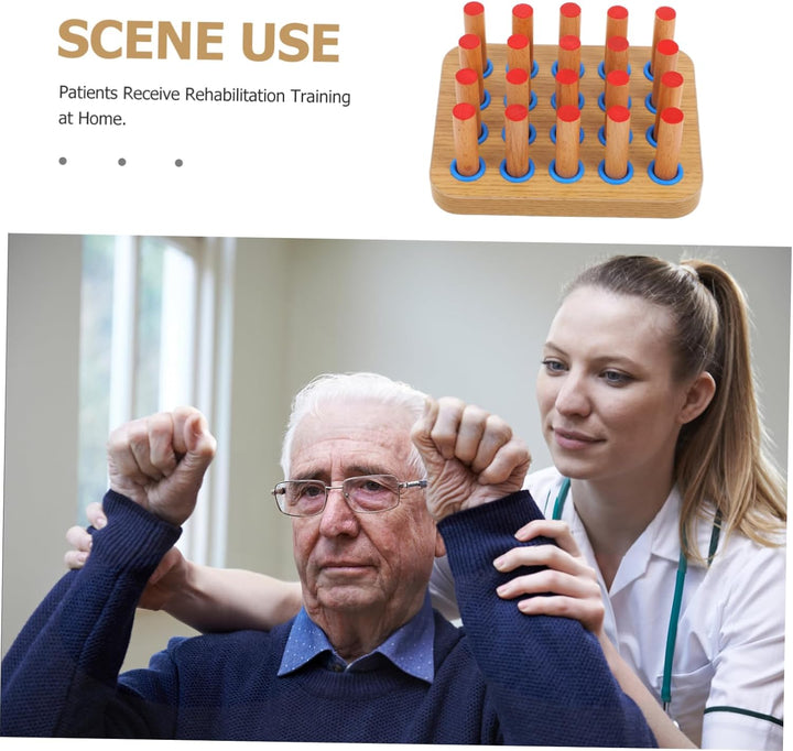 Fingertrainer Steckbrett Handtrainer Für Die Therapie Unterarm Griffstärker Handtherapie Tools Übung