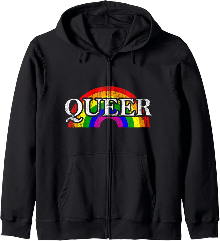 QUEER LGBT Pride Gay Pride Month LGBTQ Flagge Kapuzenjacke