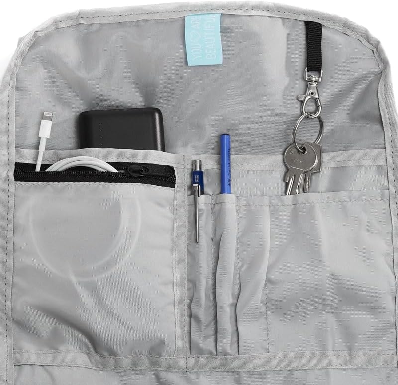 Ela Mo® Rolltop Rucksack Damen - Rollrucksack Anti Diebstahl für Sport & Reisen - Laptoprucksack für