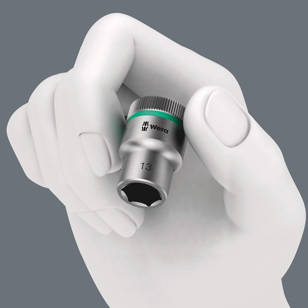 Wera 05005450001 Nuss-Magnetleiste B Imperial 1, Zyklop Steckschlüsseleinsatz-Satz, 3/8"-Antrieb, zö