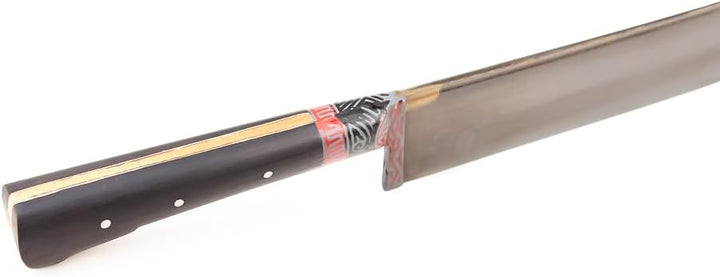 Usbekisches Kochmesser Klingen Kohlenstoffstahl Hartstahl Pchak Premium Küchenmesser inkl. Schutzhül