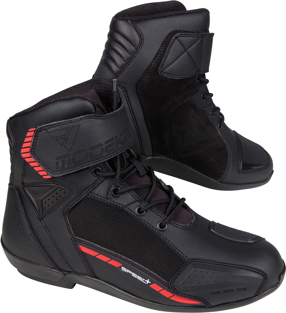 Modeka Kyne Motorradstiefel, schwarz, 45