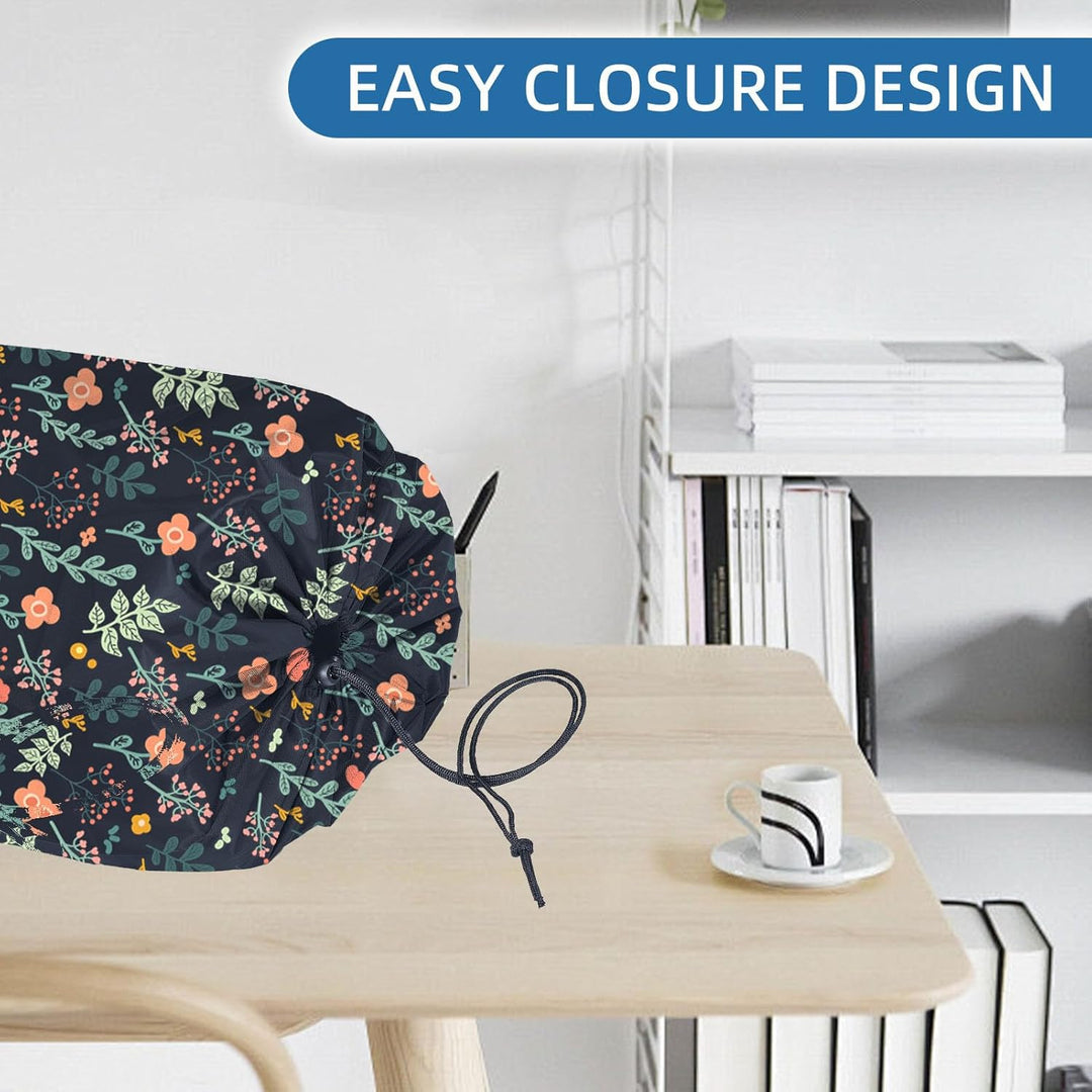 92 x 20 Zoll Blumen Polyester Jumbo Teppich Aufbewahrungstaschen Staubdichte Teppichschutztaschen Te