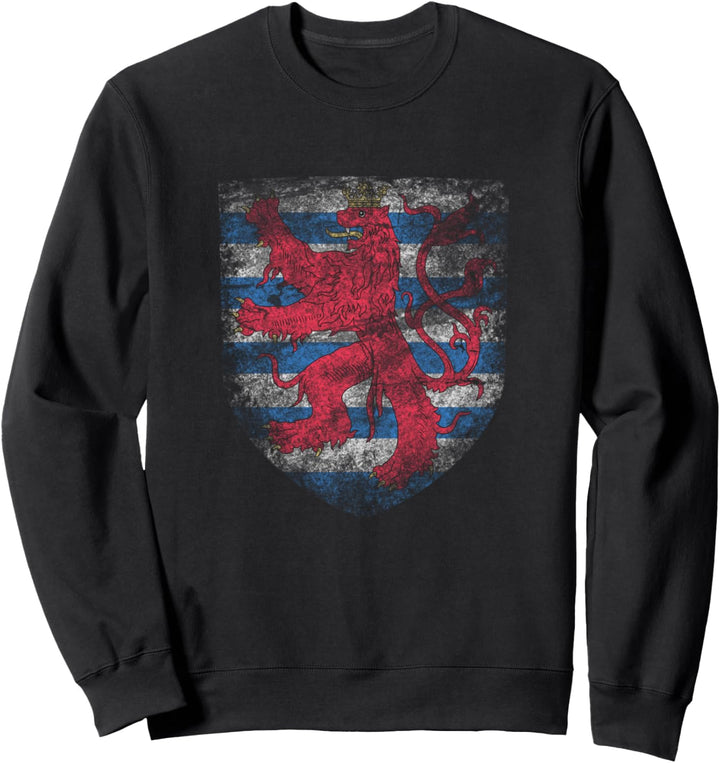 Luxembourg Pride Coat - of arms of Luxembourgish Heritage Sweatshirt