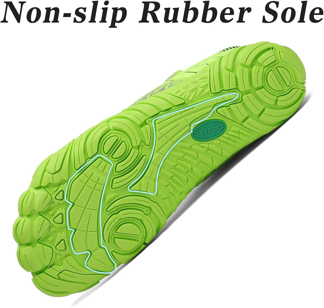 SAGUARO Unisex Barfussschuhe Traillaufschuhe Schnell Trocknend Wassersportschuhe, Gr. 36-47 36 EU Ch