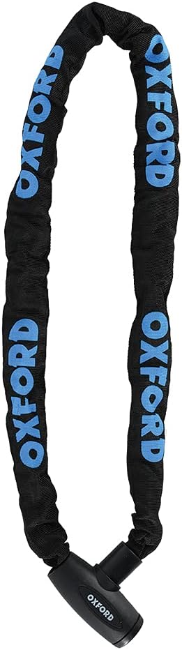 Oxford Unisex Gp Motorrad Schlösser, Schwarz, 1.2m x 9.5mm, 1.2m x 9.5mm