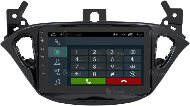 Personalisiertes Autoradio für Opel Corsa E Android GPS Bluetooth WiFi USB DAB+ Touchscreen 8" 4core