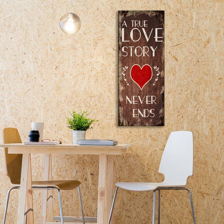 Feeby Frames, Leinwand, Bild mit Spruch, Typografie Bilder, Spruchbild, Wand Bild, Leinwandbilder, W