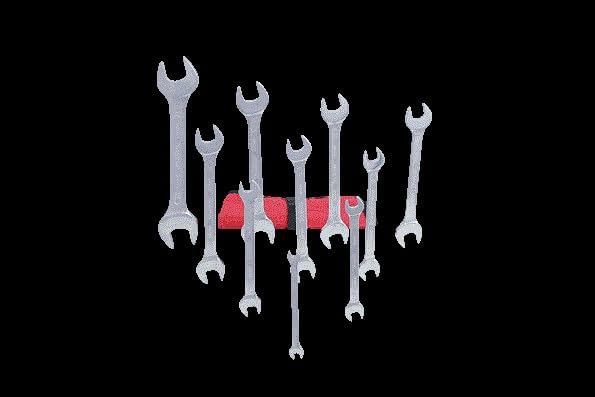 KS Tools 517.0123 CLASSIC Doppel-Maulschlüssel-Satz, 11-tlg., 6x7-30x32mm