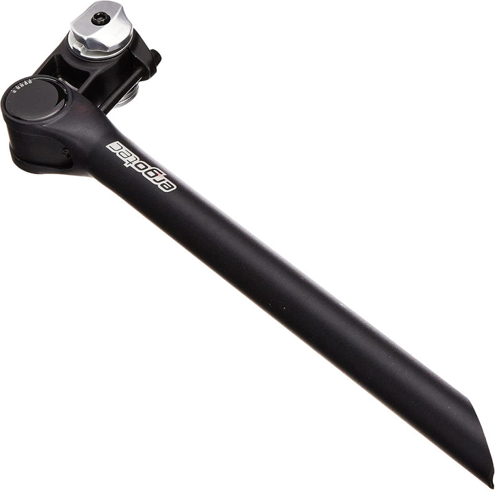 ergotec Futura Patentsattelstütze Alu (vertikal-verstellbar) Schwarz, Schwarz