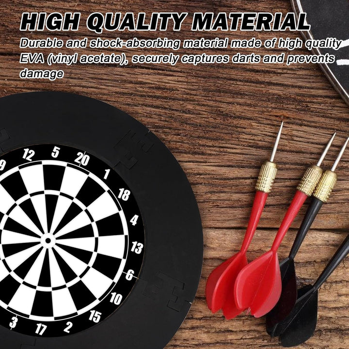 Dartscheibe Schutzring: 5pcs Dart Surround Auffangring, Eva Surround Wandschutz, Dartscheibe Surroun