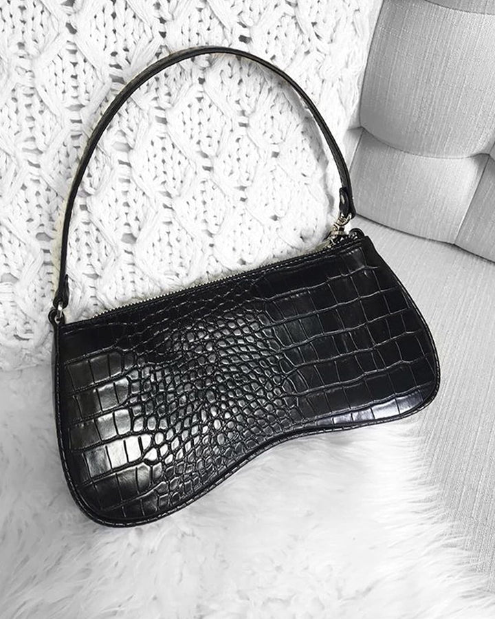JW PEI Damen Eva Schulter Handtasche Schwarz, Schwarz