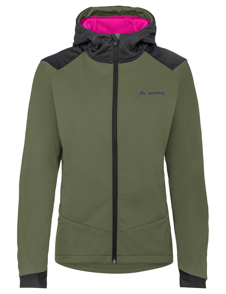 VAUDE Women's Qimsa Softshell Jacket - Softshelljacke Damen - Radjacke 38 cedar wood, 38 cedar wood