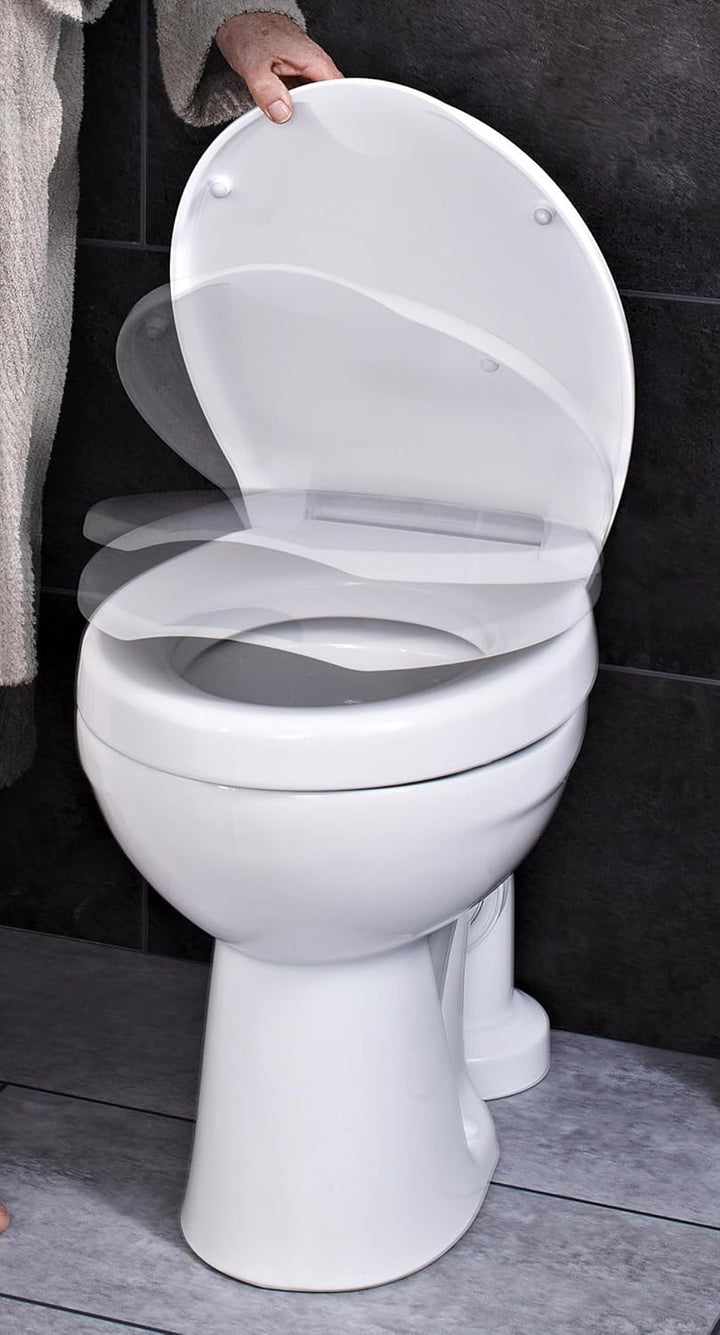 RIDDER WC-Sitzerhöhung Top mit Soft-Close weiss, Top