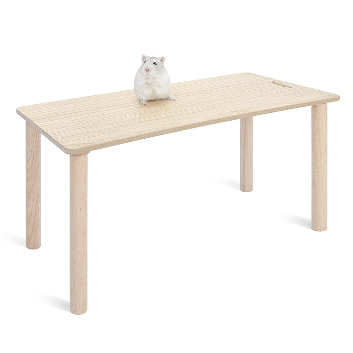 Niteangel Hamster Spielpodest aus Holz für Zwerghamster, Syrische Hamster, Gerbils, Mäuse, Degus ode