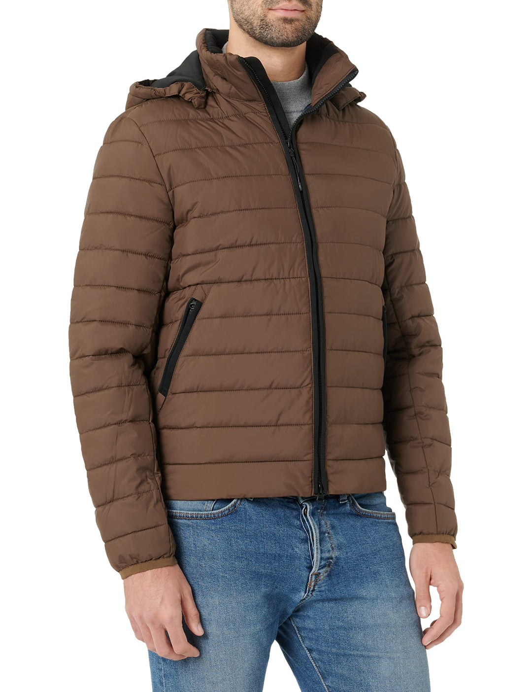 s.Oliver Steppjacke in Light Down-Optik XXL Brown, XXL Brown