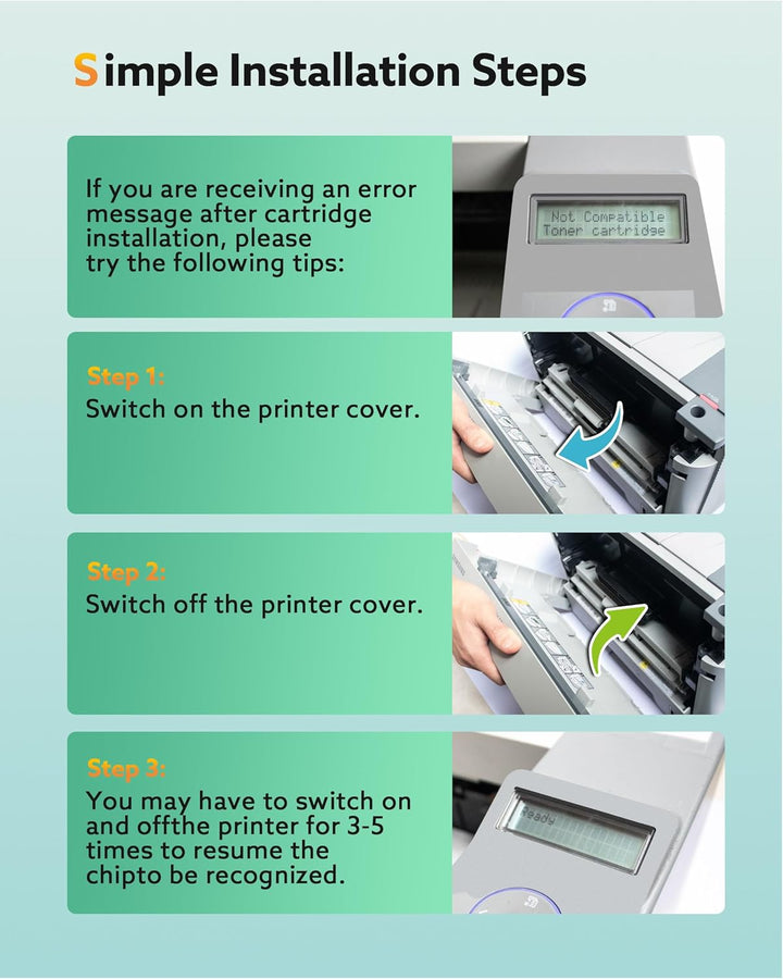 KEENKLE 4er-Pack CLT-P404C CLT-404S 404S Kompatible für CLT-K404S P404C für Toner C480w Xpress C480f
