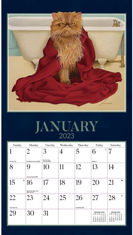 LANG American Cat™ Wandkalender 2023, 2023