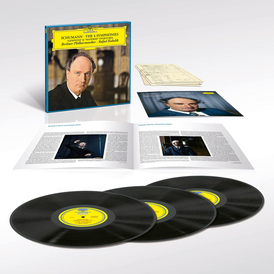 Schumann: die 4 Sinfonien / Berliner Philharmoniker & Rafael Kubelik, Vinyl
