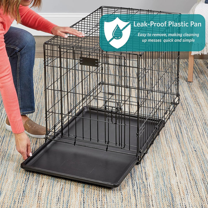 MidWest Homes for Pets iCrate Modell 1524 Hundebox, ca. 61 cm lang, mit Doppeltür, auslaufsicherer B