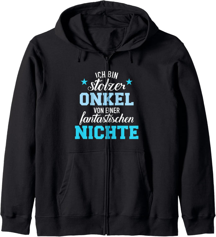 Stolzer Onkel fantastische Nichte Kapuzenjacke