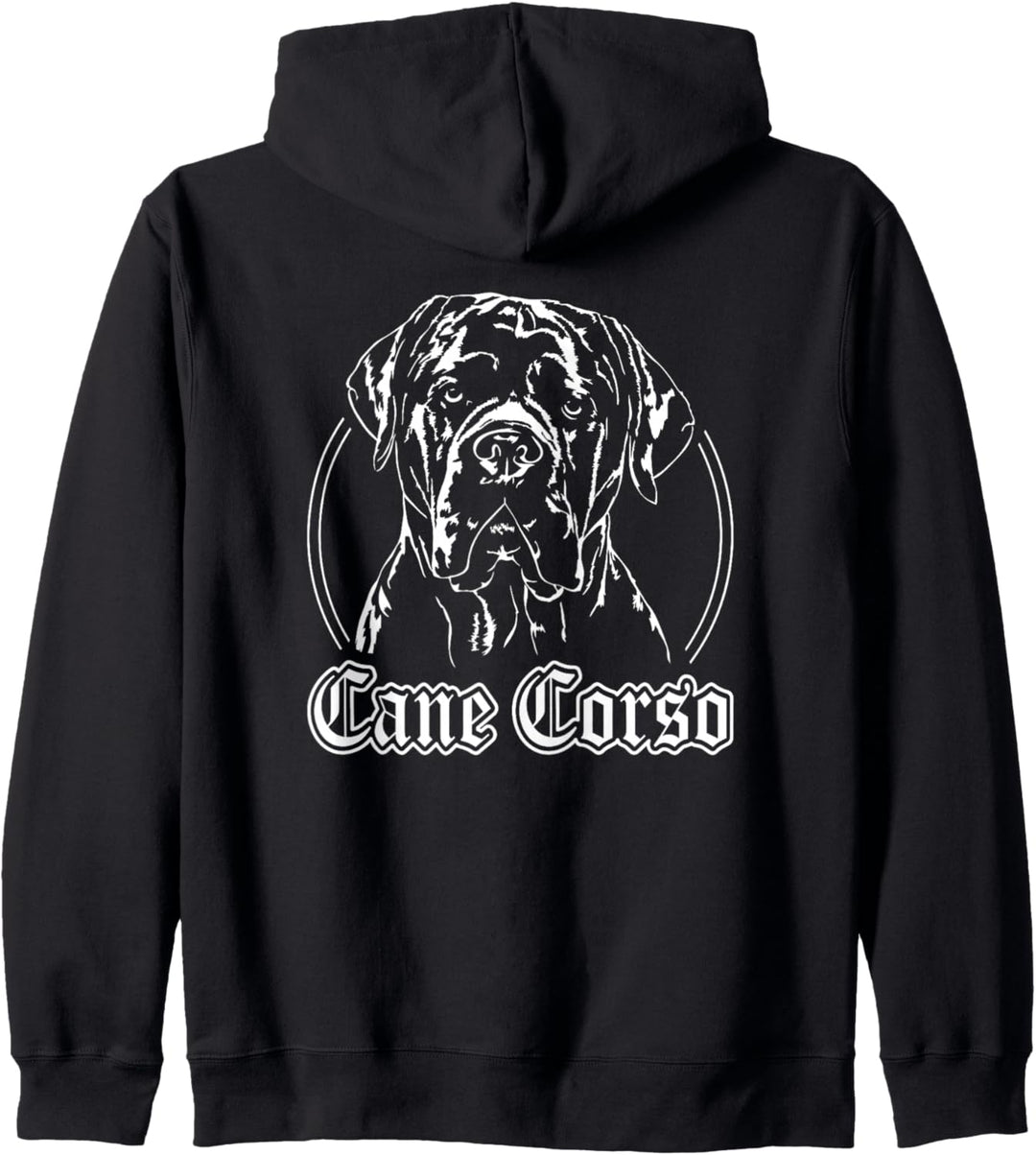 Cane Corso Italiano Hund Hundeportrait Hunde Kapuzenjacke