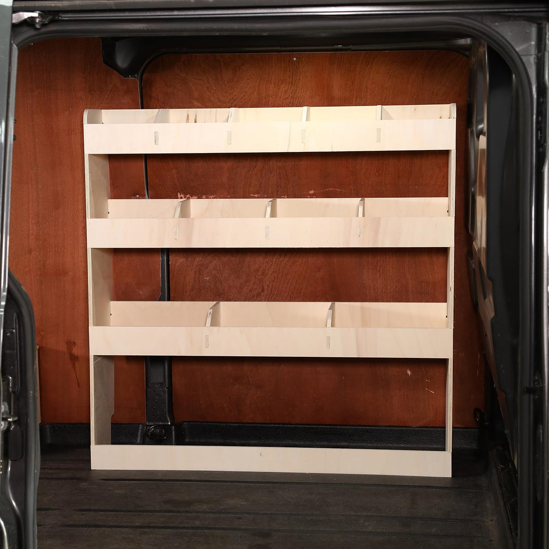 Vanify - Kompatibel mit Ford Transit Custom L2 2012+ Fahrzeugeinrichtung Fahrzeugregale, Fahrerseite