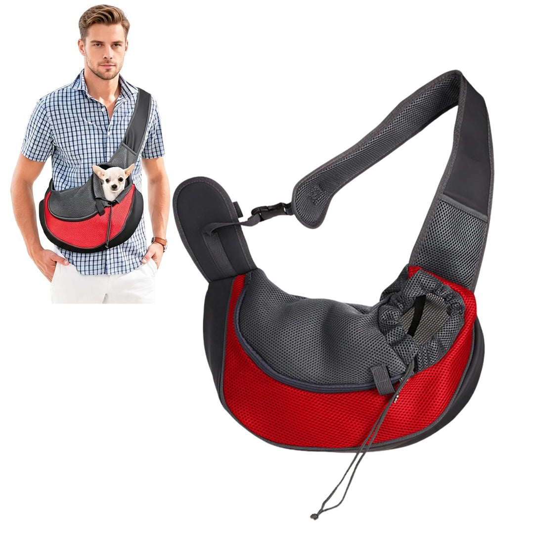 PETCUTE Hundetragetasche Hundetasche Transporttasche für Katzen Single-Schulter Kleine Hunde Trageta