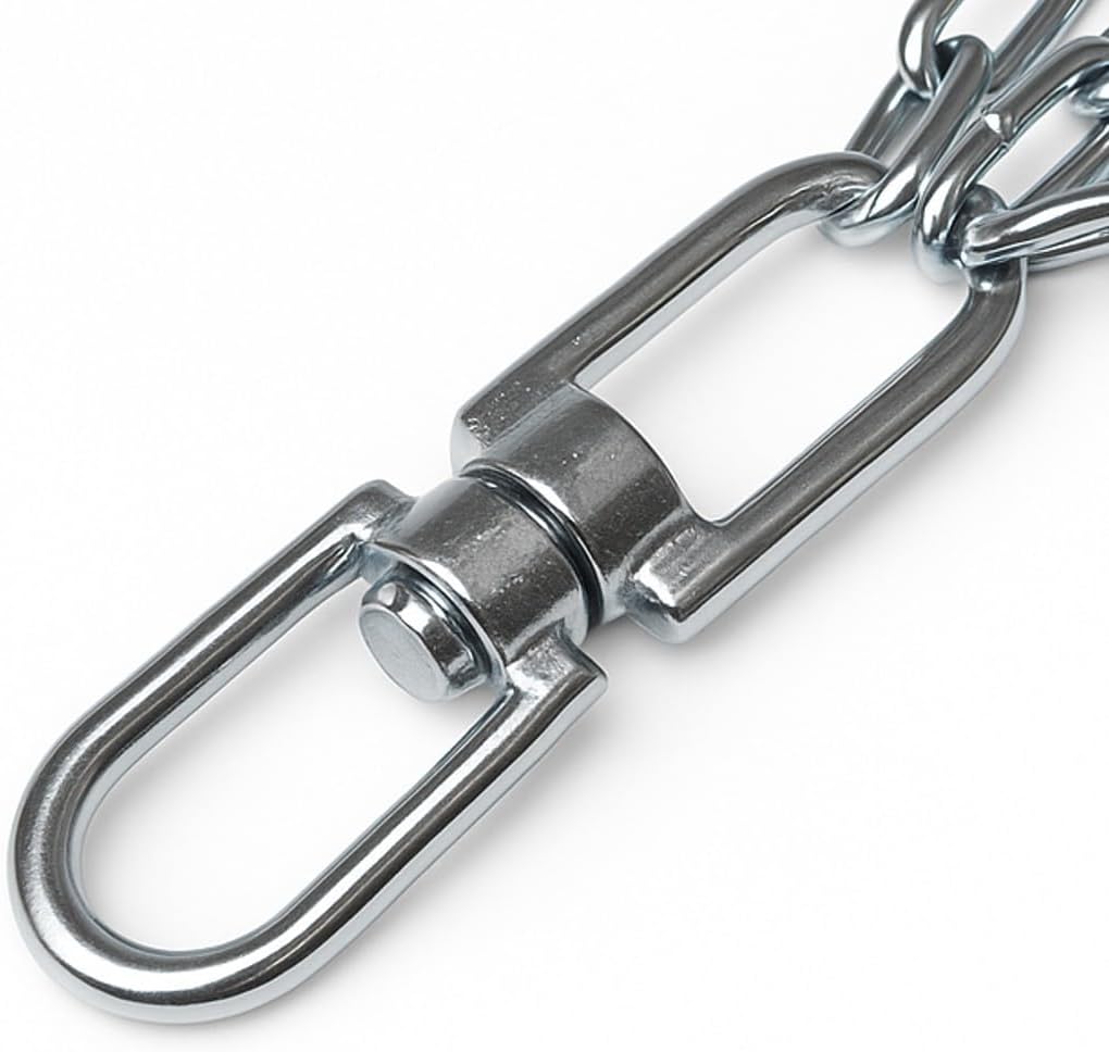 BAY® "STAR FIGHTER" fertig gefüllter "80 x 32 cm" Sandsack Boxsack mit Stahlkette Stahl Kette Aufhän