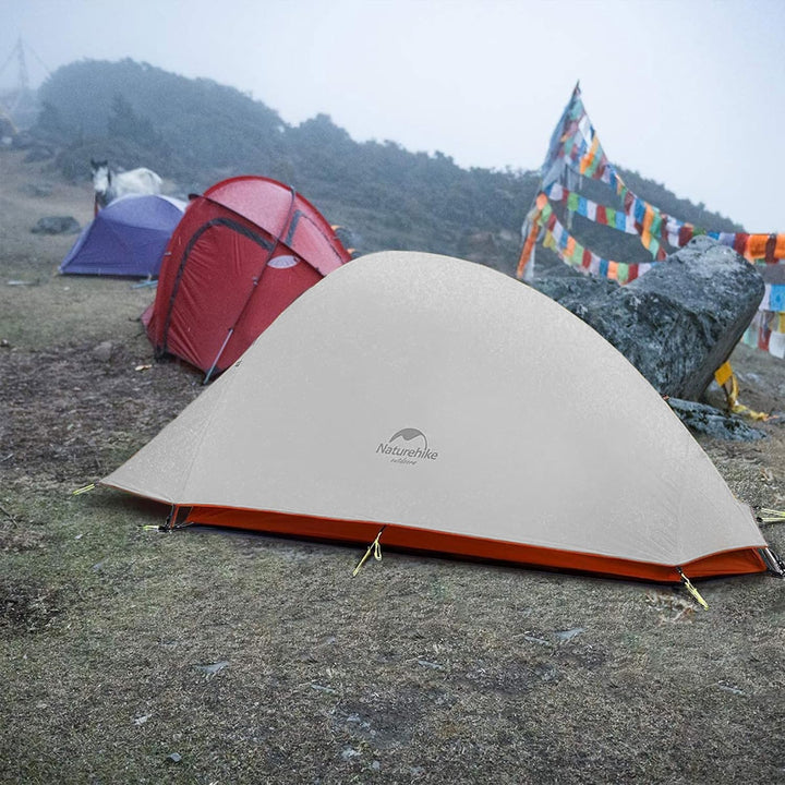 Naturehike Cloud up 1 Zelt Ultraleichte Zelt 1 Person Einzelzelt 1 Mann Zelt für 4 Jahreszeiten Zelt