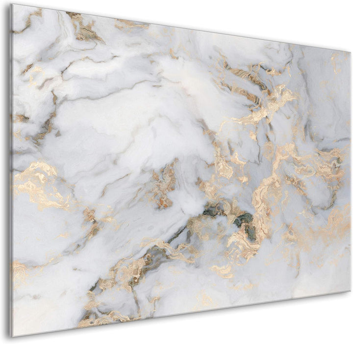 murando Spritzschutz Glas für Küche 80x60 cm Küchenrückwand Küchenspritzschutz Fliesenschutz Glasbil