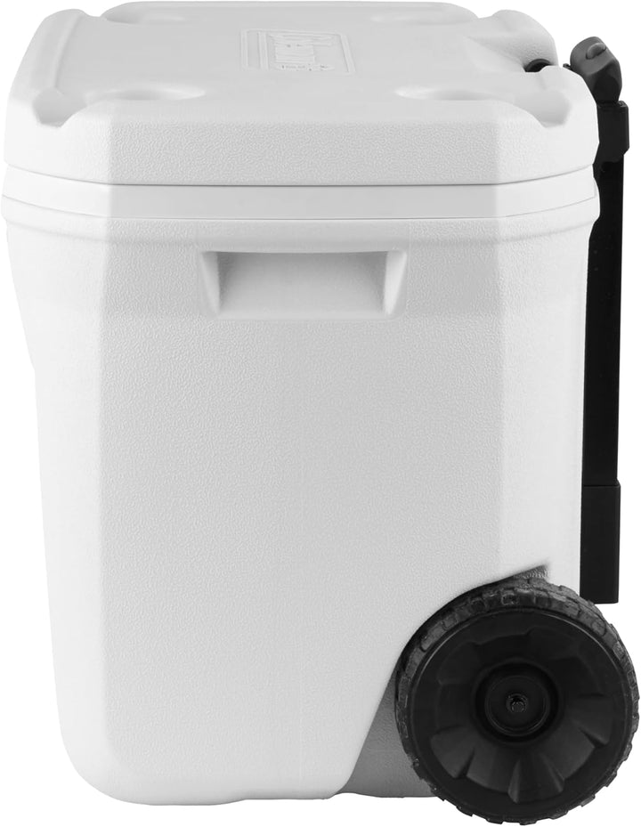 Coleman Marine Xtreme 50QT Kühlbox mit Rollen, 47 l, Hochleistungs-Eisbox, vollständige Isolierung a