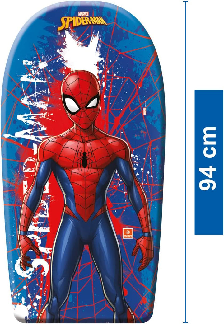 Mondo Toys - SPIDERMAN Body Board - Surfbrett für Kinder, 94 cm - 11119
