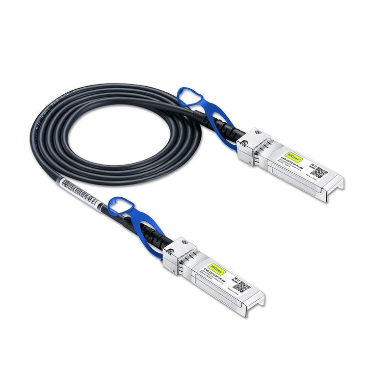 10Gtek 25G SFP28 DAC Kabel 0.25-Meter(0.8ft), 25GBASE-CR Passive Direct Attach Copper Twinax Cable f