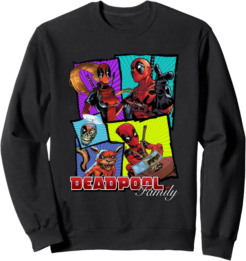 Marvel Deadpool Family Boxes Sweatshirt