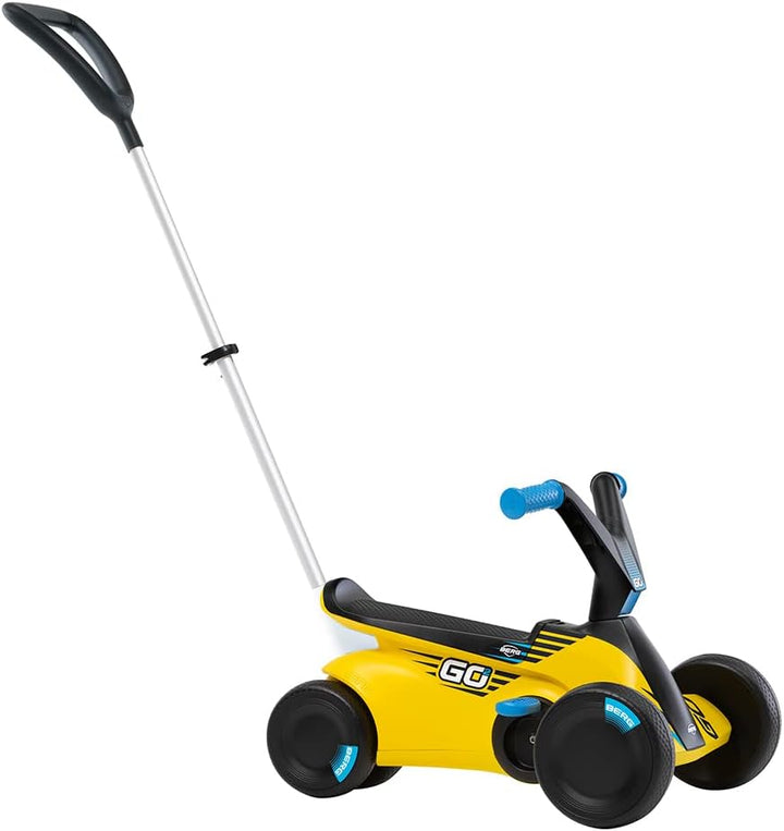 Berg GO² 2in1 Rutschauto, Rutscher und Laufrad, Kinderrutscher, Kinderauto mit Ausklappbare Pedale,