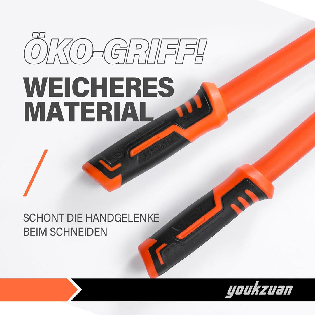 Bolzenschneider für Schlösser 315mm | Maximale Öffnungskapazität 15mm | Komfortabler Griff | Kompakt