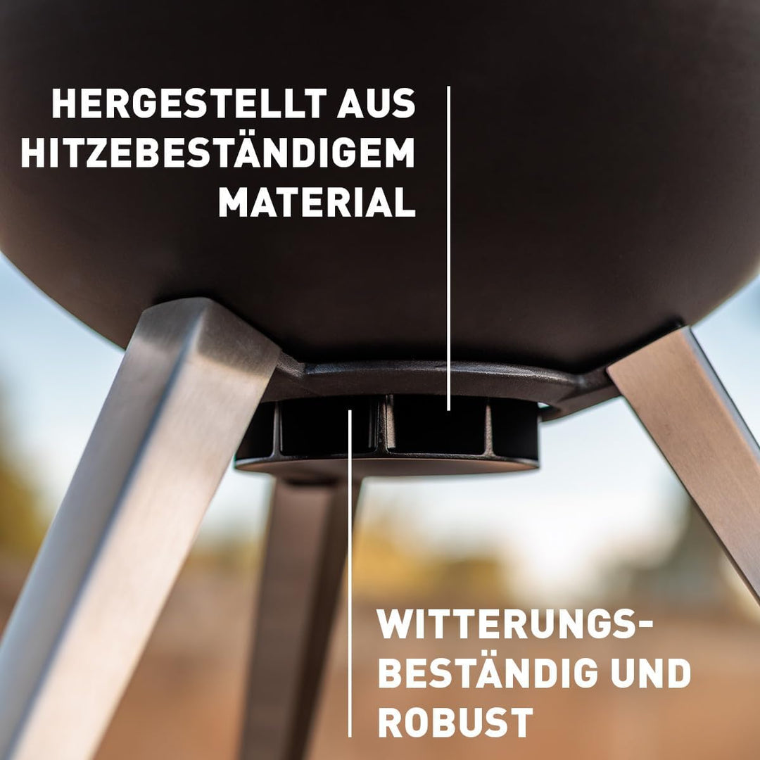 höfats - Moon 45 Airstream - für eine stabile und gleichmässige Flamme auch bei Wind, Dank optimiert