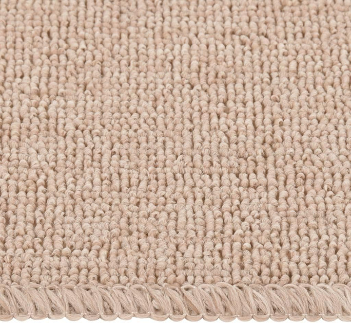homiuse Antirutsch Stufenmatten 15 STK. 75x20 cm Beige Rechteckig Treppenstufen Matten Modern Stufen