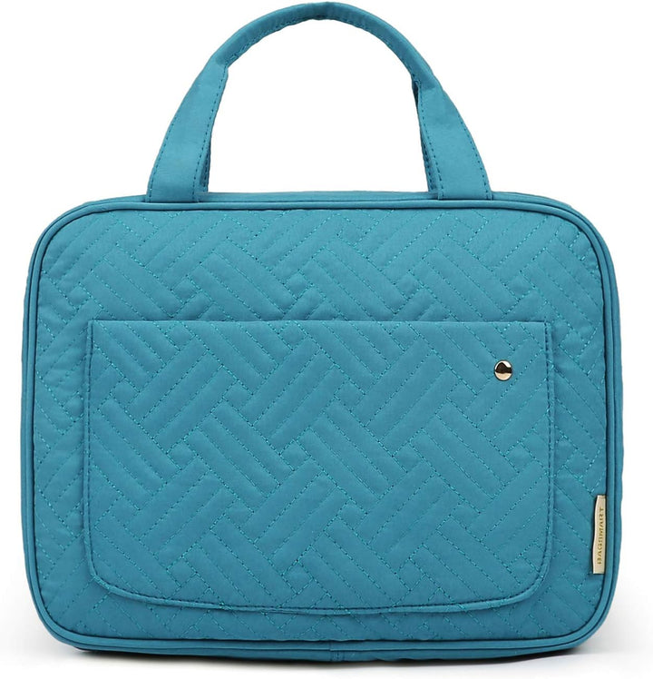 BAGSMART Kulturbeutel kulturtasche Damen, Kulturtasche zum Aufhängen, Toiletry Bag Kosmetiktasche Re