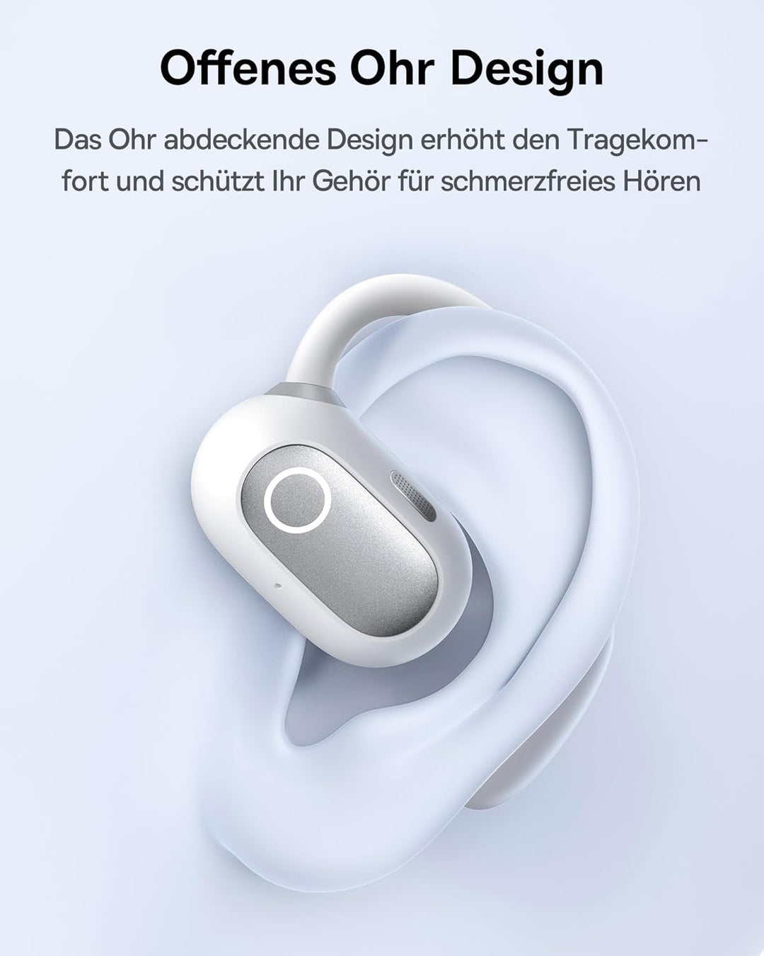 Baseus Eli Sport 1 Open Ear Kopfhörer Bluetooth, Direktionale Akustik, Druckvoller Bass, Ultraleicht