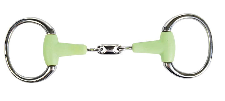 HKM Doppelt gebr. Olivenkopfgebiss 16 mm Apfel Breite 14,5 cm, Ringe Ø 65 mm, Breite 14,5 cm, Ringe